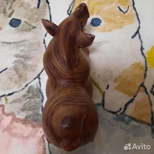 Большая статуэтка Хрюшка.Дерево