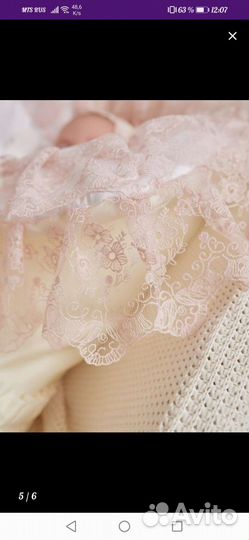 Конверт на выписку для девочки