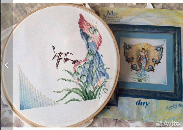 Набор для вышивки крестом Lanarte