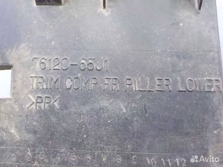 Накладка на порог внутренняя suzuki grand vitara