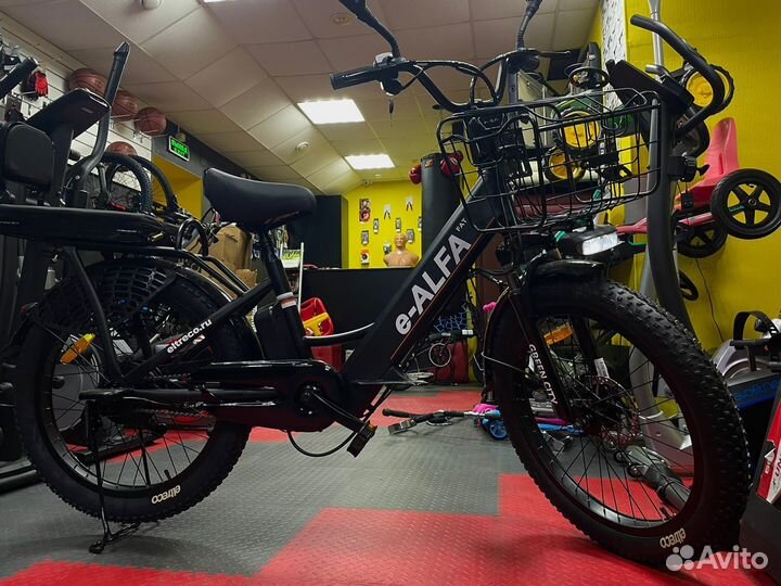 Электровелосипед Green City e-Alfa Fat
