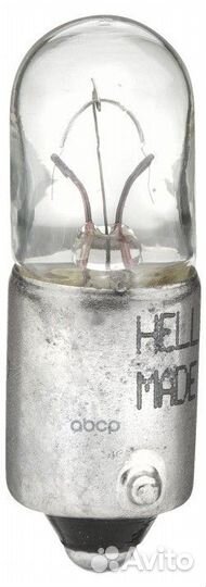 Лампа Hella T4W 12V 4W 8GP 002 067-121 hella