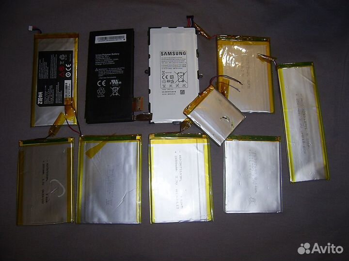 Аккумуляторы для мп3 плееров, планшетов 3.7V