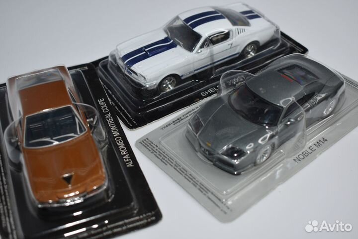 Суперкары Deagostini модели 1:43