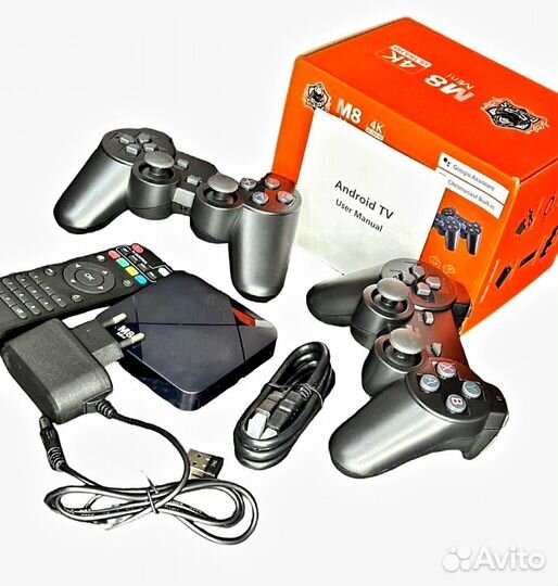 Игровая приставка Android TV M8 mini