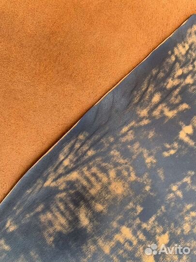 Натуральная кожа в кусках шкурах и на отрез