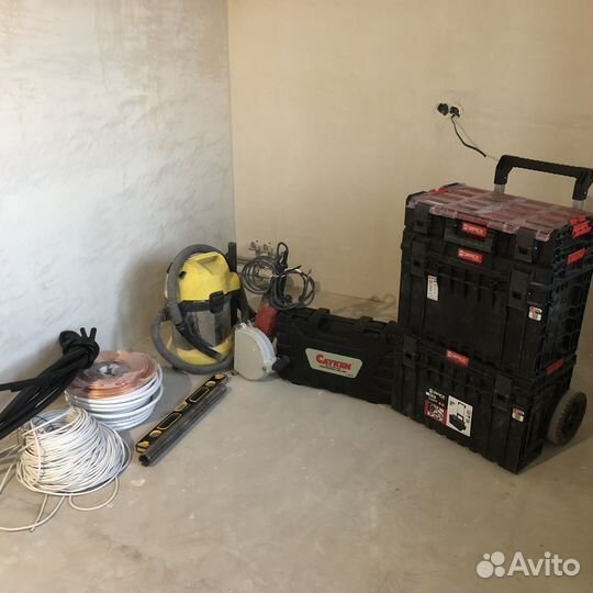 Закладка трассы под кондиционер. Закладка трассы