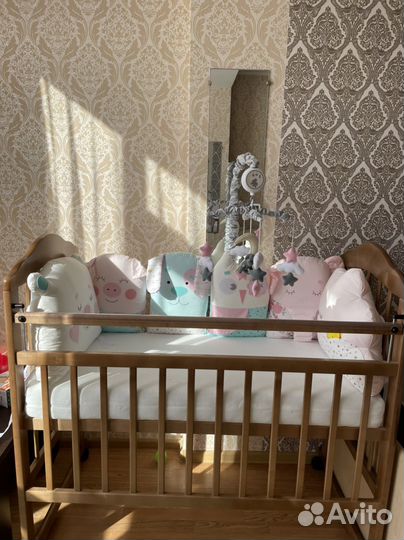 Детская кровать для новорожденных