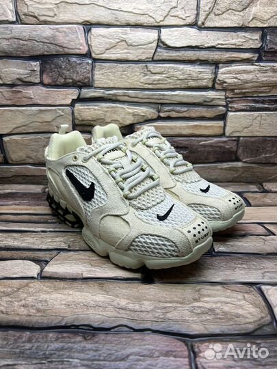 Кроссовки nike air spiridon stussy beige 41-45