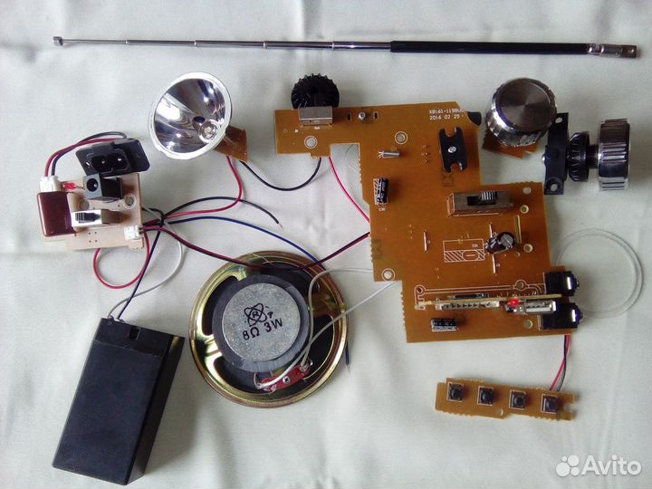 Зап/части на Радиоприёмник Х-Bass XB-161URT