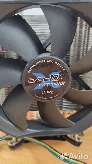 Кулер башня Zalman cnps10X Performa 5 мед трубок
