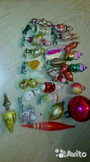 Ёлочные игрушки СССР