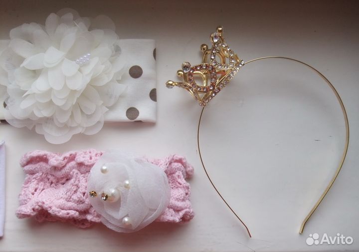 Аксессуары на голову. На 2-4 года,корона дольше