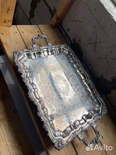 Поднос старинный