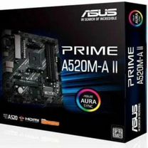 Материнская плата asus prime A520M-A II am4