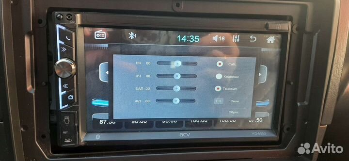 Магнитола 2 din ACV 6930