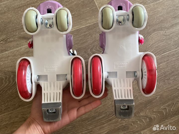 Роликовые коньки детские раздвижные 25-28