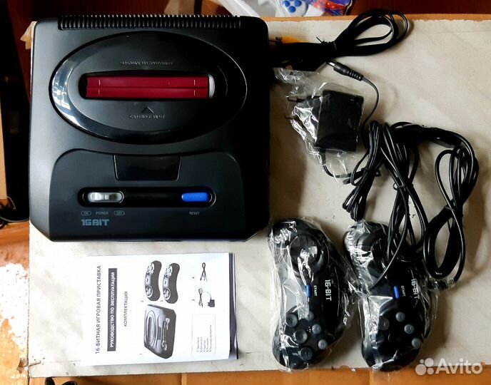 Sega Mega Drive 2 + (38 игр)