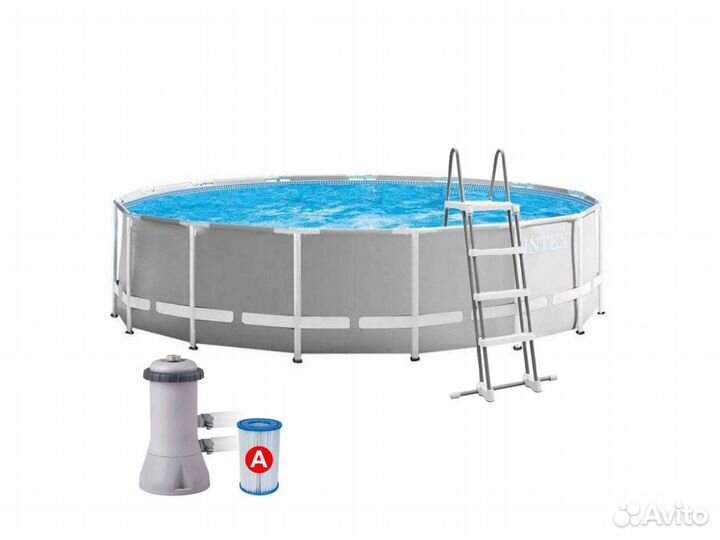 Каркасный бассейн Intex новый