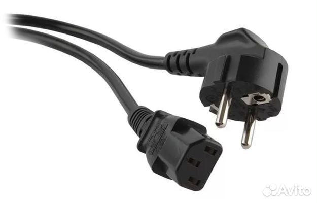 Кабель питания С13 3*1,5мм 1м для асика и пк