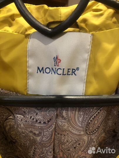 Плащ пальто Moncler