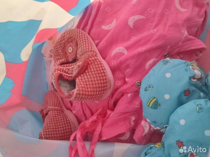 Вещи пакетом на девочку