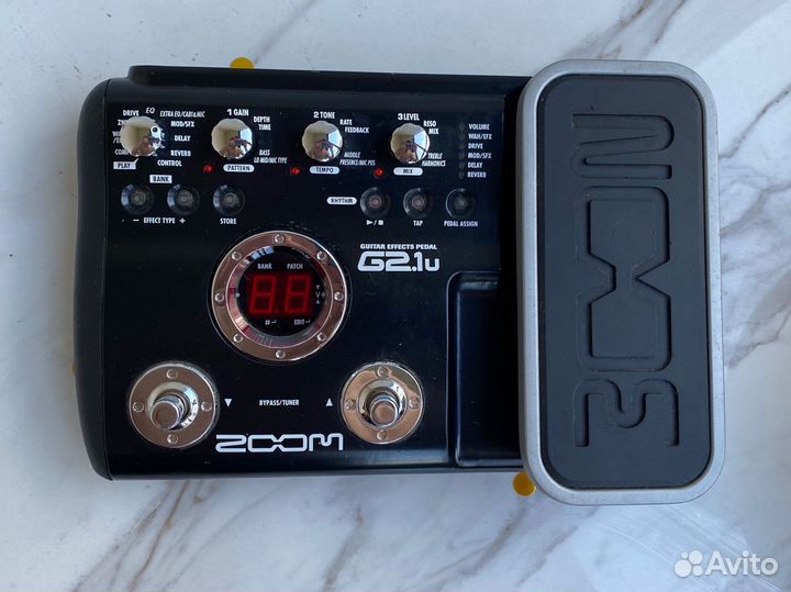 Гитарный процессор zoom G2.1u