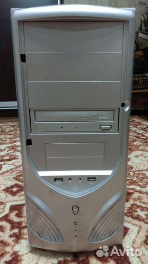 Корпус для пк с бп и DVD приводом