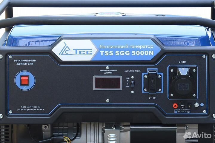 Генератор бензиновый 5 кВт TSS SGG 5000N