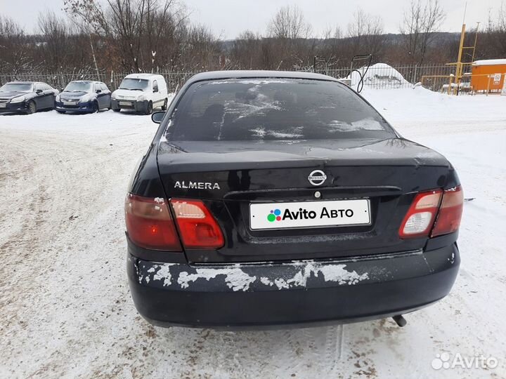 Nissan Almera 1.8 МТ, 2006, 200 000 км