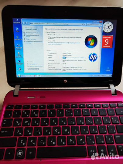 Нетбук hp mini