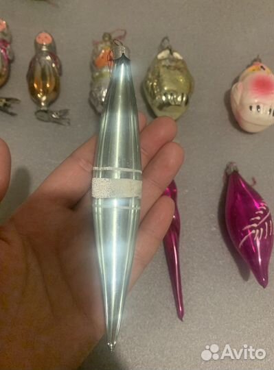Елочные игрушки СССР
