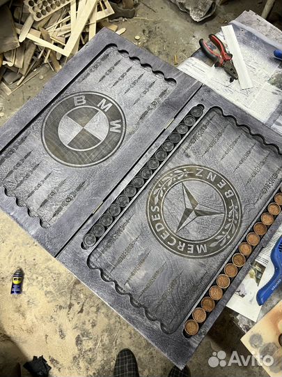 Нарды ручной работы новые