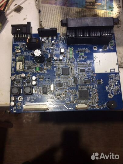 Нижняя плата автомагнитолы Winca s100 045