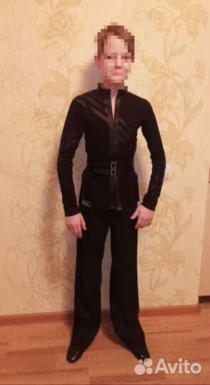 Рубашка с ремнём латина