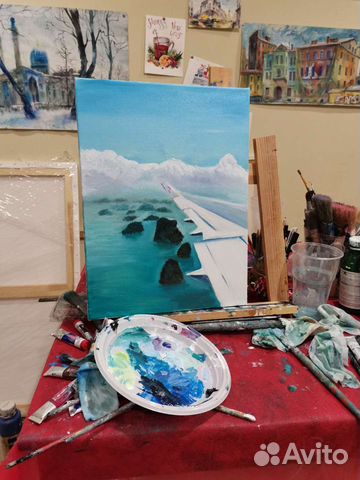 Картина маслом на холсте