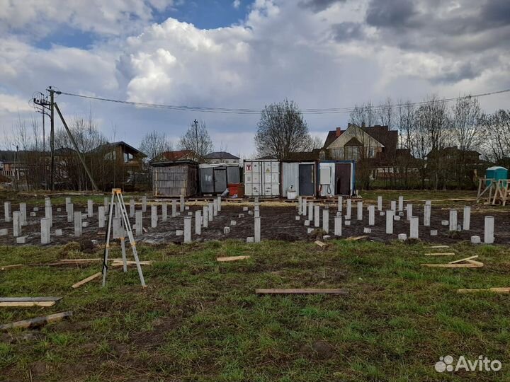 Забивка жб свай