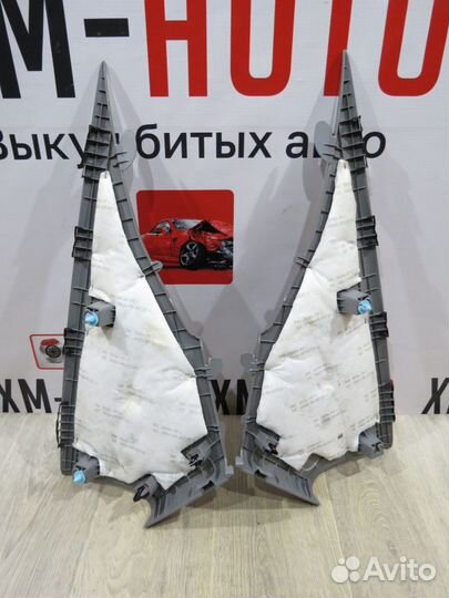 Обшивка задней стойки Kia Rio 3