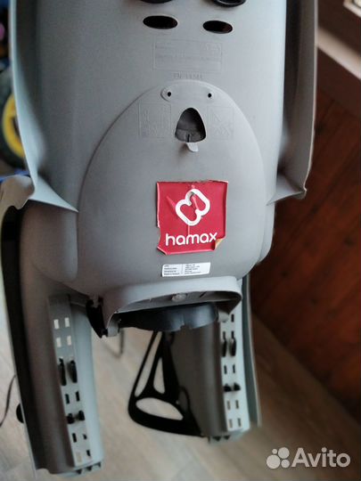 Велокресло детское hamax - до 22 кг
