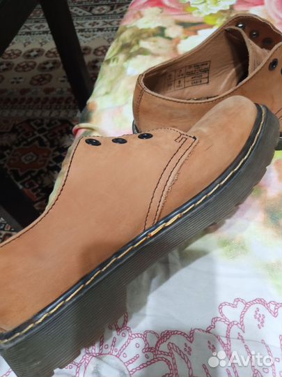 Замшевые полуботинки Демисезонные