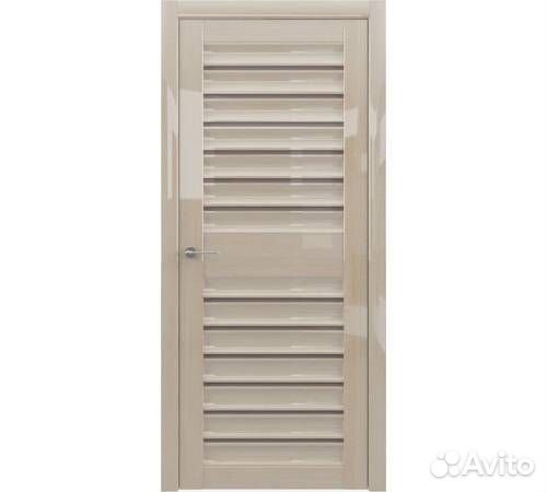 Дверь межкомнатная Женева стекло Бронза