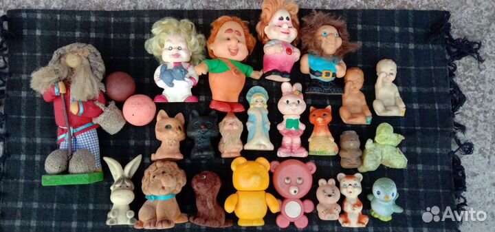 Игрушки из СССР разные