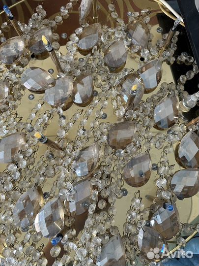 Люстра потолочная светодиодная с пультом