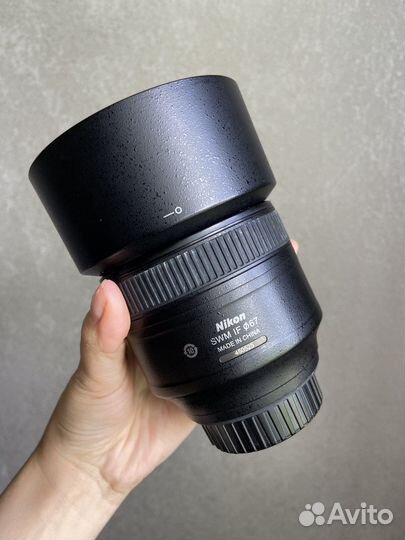 Объектив nikon 85 mm 1.8 g nikkor