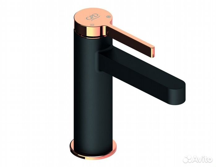 Смеситель GPD Gildo MLB165-S-R для раковины