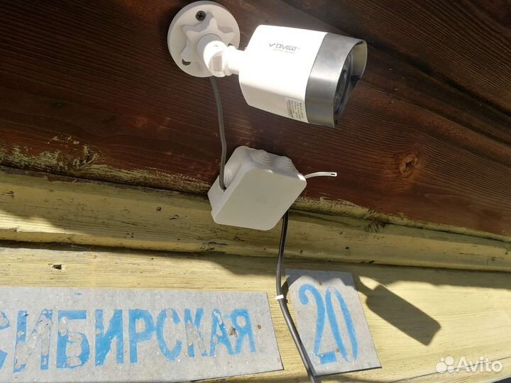 Установка видеонаблюдения, камер видеонаблюдения