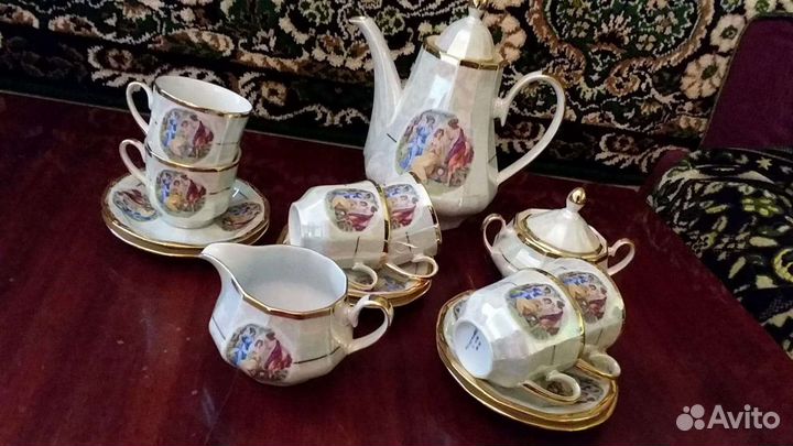 Кофейный сервиз мадонна новый