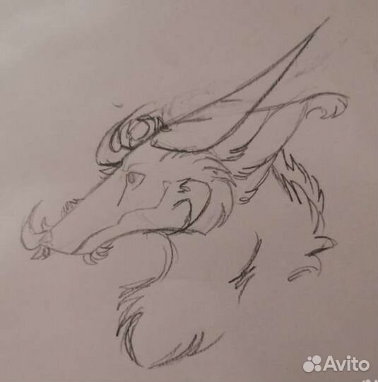 Рисую арты для драконов