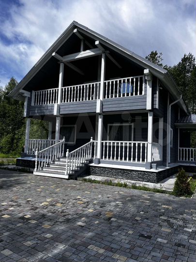 Коттедж 140 м² на участке 25 сот.