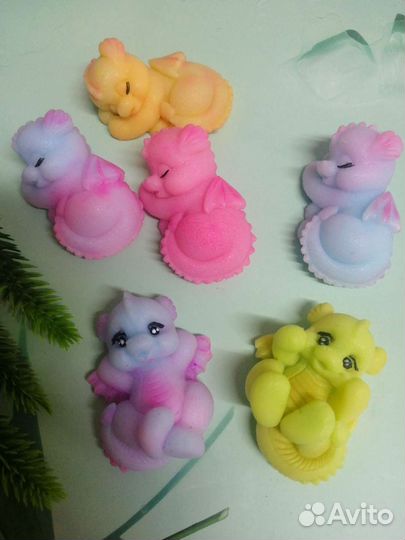 Мыло ручной работы дракончик